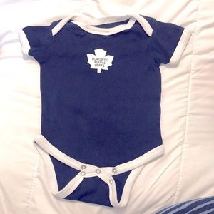 Squirt Squad short sleeve NHL  Toronto bodysuit
